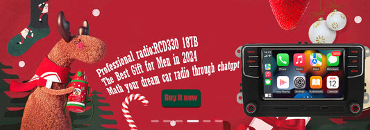 2023 has passed, always give yourself a gift. Starting from professional level car radio RCD330 187B in 2024