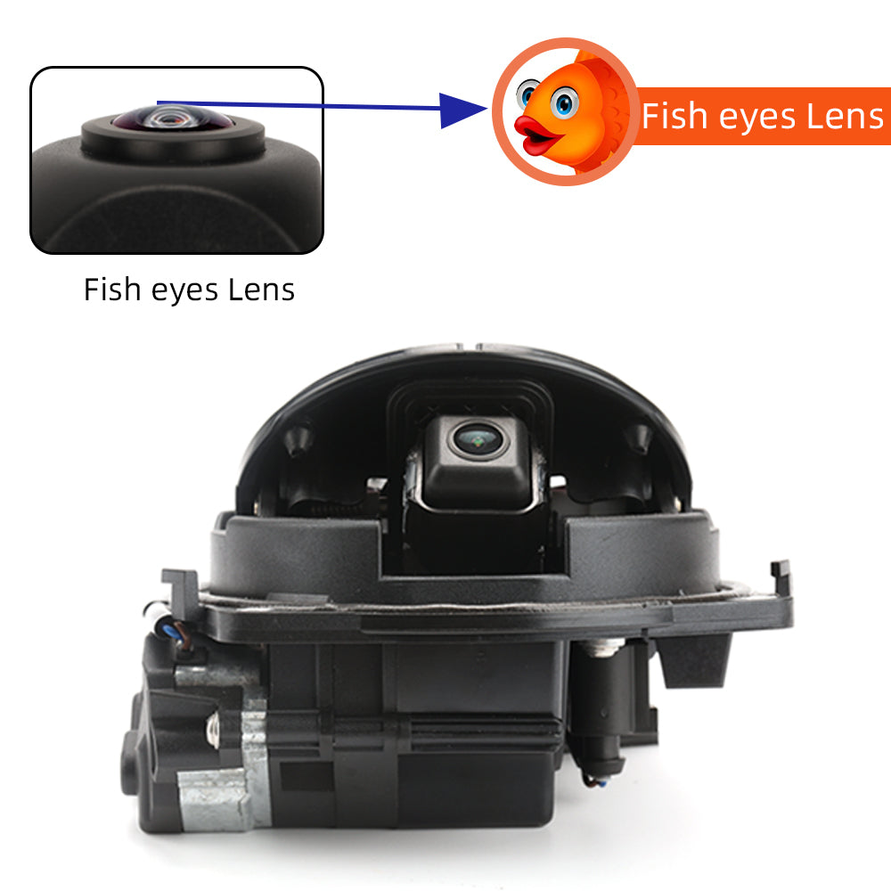 Smart Flip Badge Logo Car Rear View Reversing Camera For VW Golf 5 6 7 MK6 MK7 Passat cc B6 B7 B8 POLO Magotan Beetle CAM