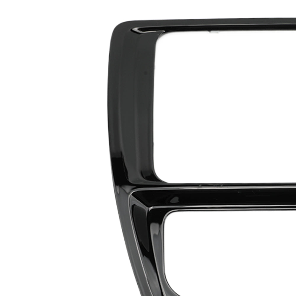 Original Radio Frame CD Panel Piano Black Radio Frame Panel Headunit Screen Bezel for Sagitar 187B Radio 16D 858 069 A/B