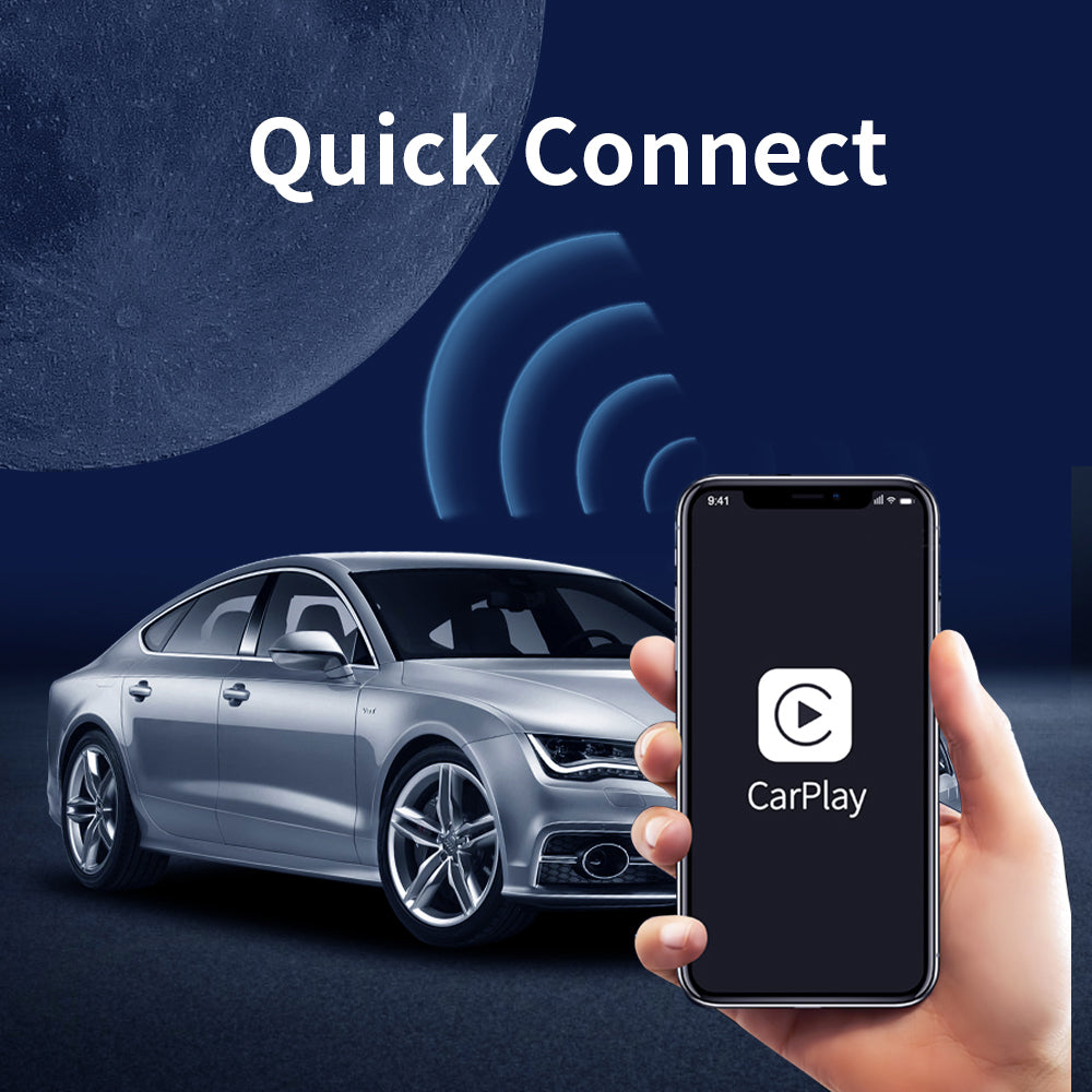 USB Wireless CarPlay Adapter Car Mini AI Box for Apple Carplay Car OEM Wired CarPlay To Wireless CarPlay Dongle Plug and Play