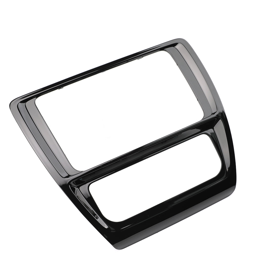 Original Radio Frame CD Panel Piano Black Radio Frame Panel Headunit Screen Bezel for Sagitar 187B Radio 16D 858 069 A/B