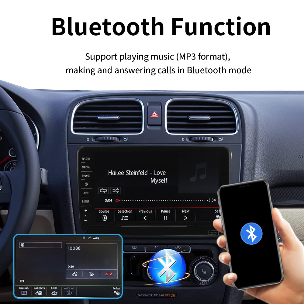 Noname RCD330 2 RCD880PRO 2.0 Carplay Car Radio 8 inch Full Touch Screen MIB Android Auto Player for VW Golf 5 6 CC Passat B5 B6 Jetta 5