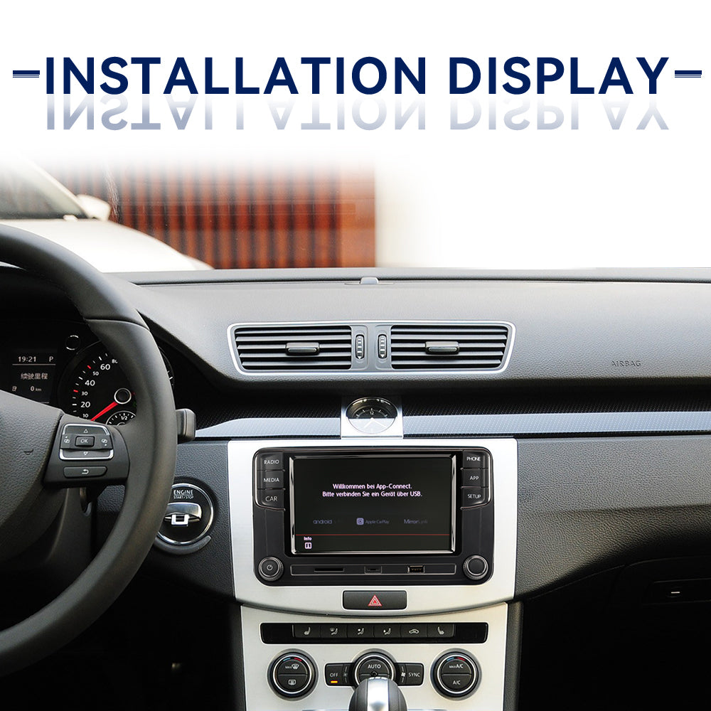 Android Auto NONAME Carplay Mirrorlink MIB Car Radio New RCD330 RCD360 187B 280D 280E Vehicle Status Only For VW MQB POLO 6C