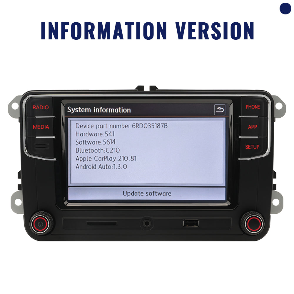 Noname 6RD035187B MIB RCD340G RCD330 Plus Android Auto Carplay Car Radio For VW Golf 5 6 Jetta MK5 MK6 CC Tiguan Passat Polo