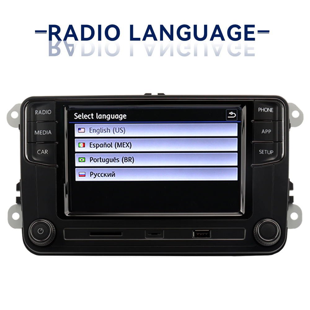 Android Auto NONAME Carplay Mirrorlink MIB Car Radio New RCD330 RCD360 187B 280D 280E Vehicle Status Only For VW MQB POLO 6C
