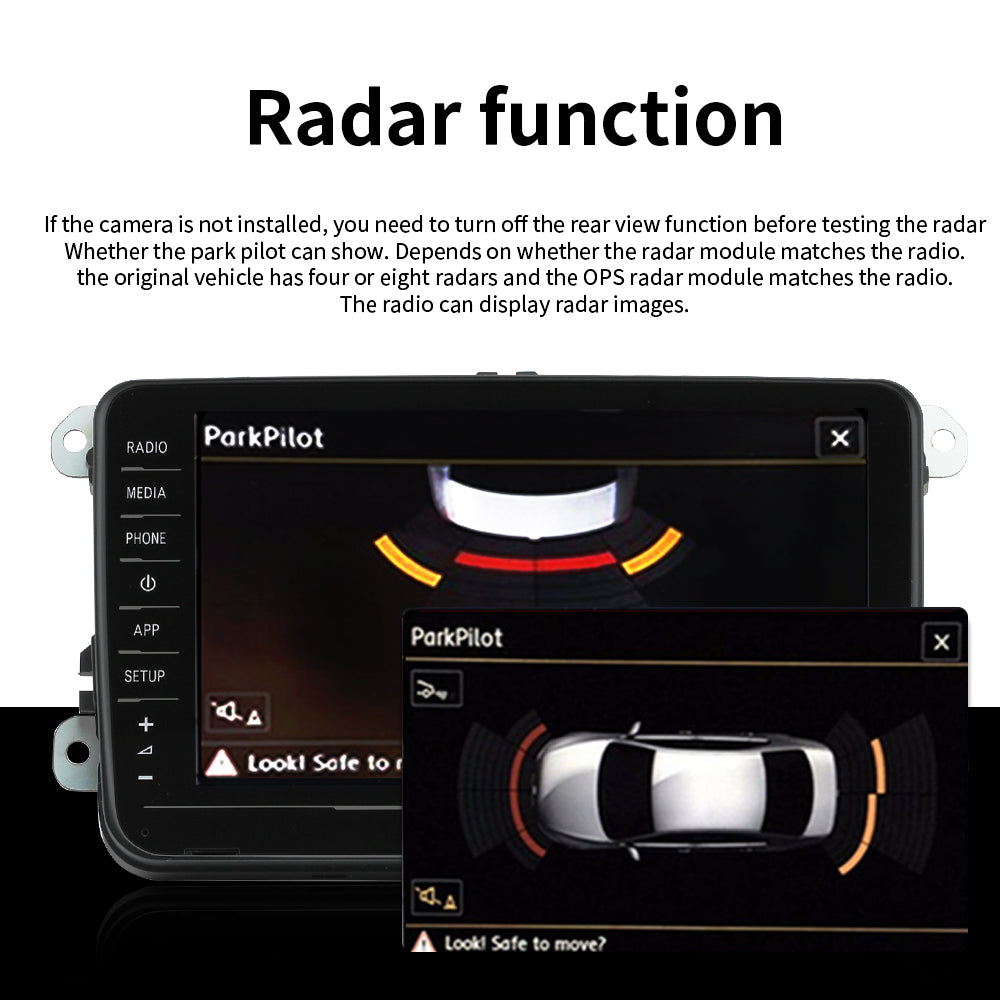 Noname RCD330 2 RCD880PRO 2.0 Carplay Car Radio 8 inch Full Touch Screen MIB Android Auto Player for VW Golf 5 6 CC Passat B5 B6 Jetta 5