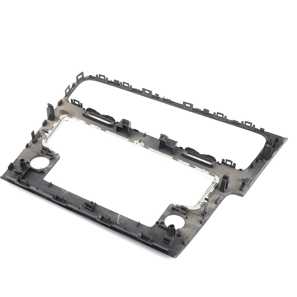 Multimedia Frame For Radio 2 Din 8" Screen Bezel For VW Golf 7 MK7 Trim Interior Plates Panel Decorative Plate Brushed Grey