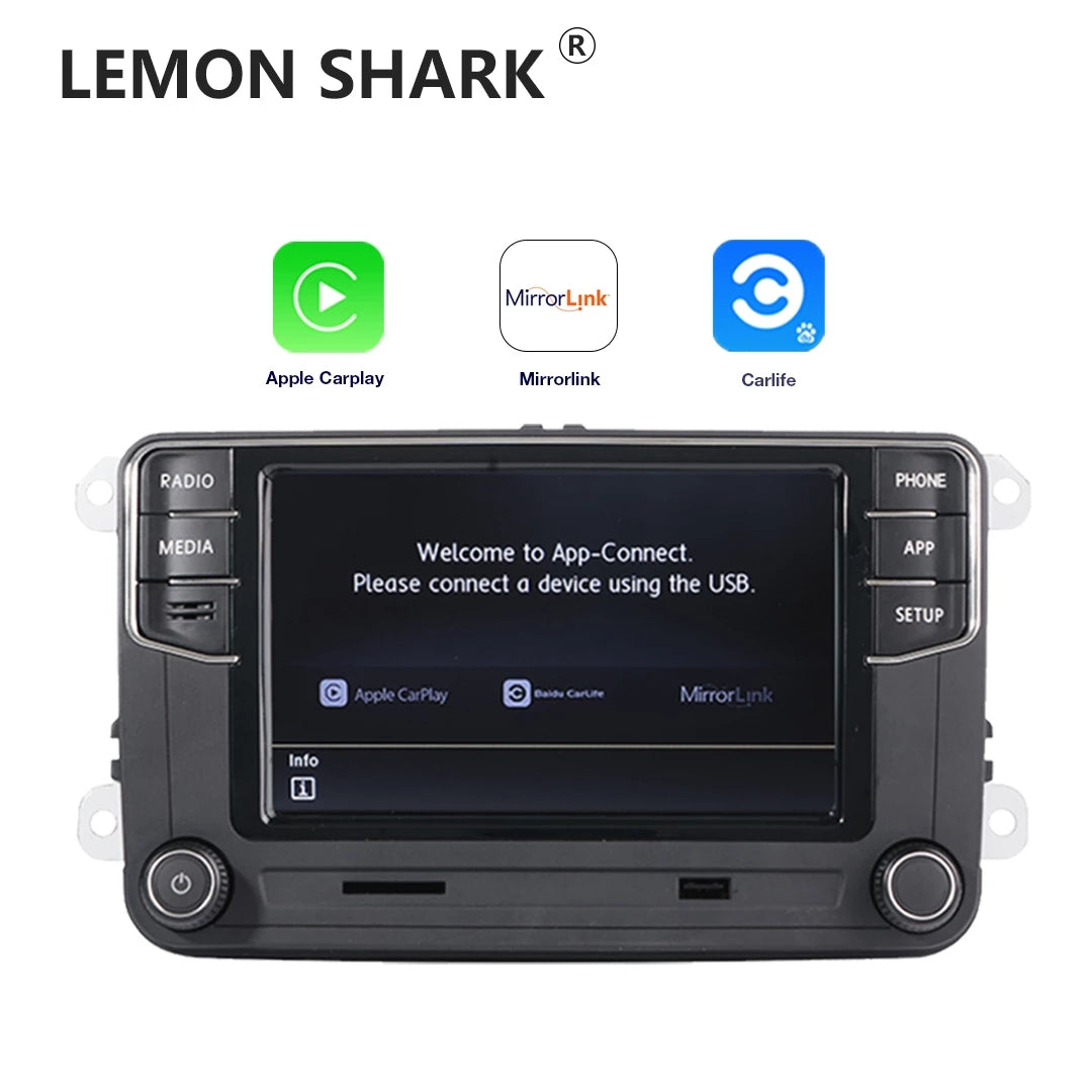 DESAY RCD360 Car Radio Carplay MirrorLink RCD300 MIB Autoradio for VW PQ Polo Golf Passat B6 B7 Jetta MK5 MK6 Eos Bettle 17G035280