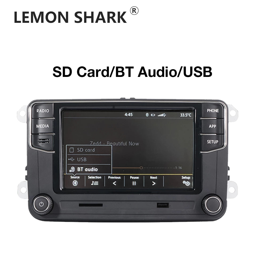 DESAY RCD360 Car Radio Carplay MirrorLink RCD300 MIB Autoradio for VW PQ Polo Golf Passat B6 B7 Jetta MK5 MK6 Eos Bettle 17G035280