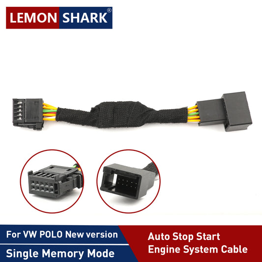 For VW New POLO Cars Automatic Stop Start Engine System Off Device Control Sensor Plug Stop Cancel Cable Memory Mode