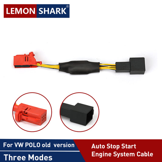 For Volkswagen Polo Old Version Automatic Stop Start Engine System Off Device Plug Stop Canceler Disable Cable