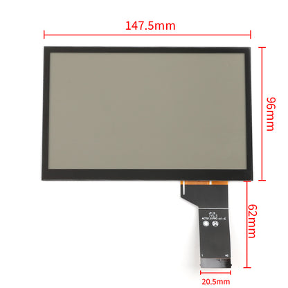 6.5'' Car Multimedia Player Radio Thicken Version Touch Glass Screen With Adhesive Tape And Film For MIB STD2 682 200