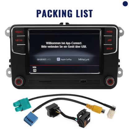 Noname RCD360 PRO Carplay Car Radio Android Auto Multimedia for VW Golf 5 6 Jetta MK5 MK6 Tiguan CC Polo Passat B5 B6