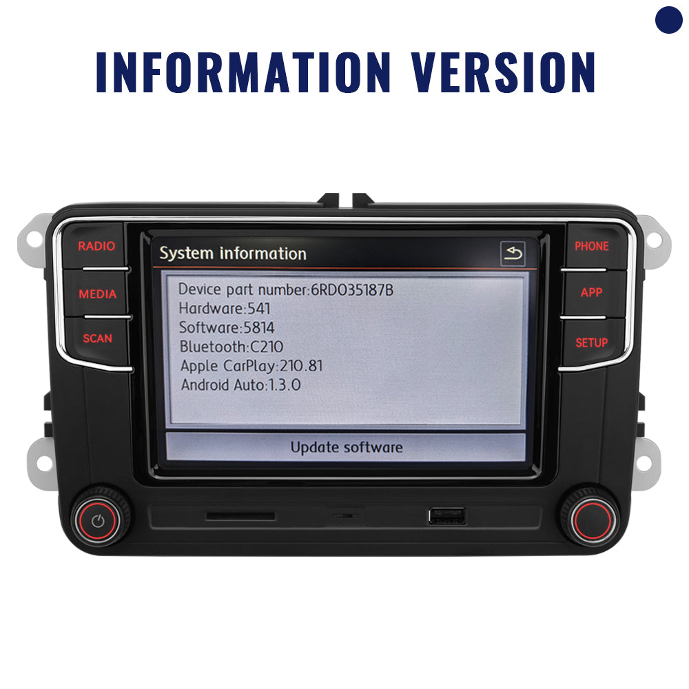 Noname RCD440 PRO MIB Android Auto Carplay Car Radio For VW Polo Passat B6 B7 Golf 5 6 Jetta MK5 6 Tiguan CC