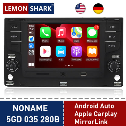 Android Auto Noname 5GD 035 280B Carplay MIB Car Radio with Screen MIB Multimedia MirrorLink For VW MQB Passat B8 Golf 7 MK7 VII