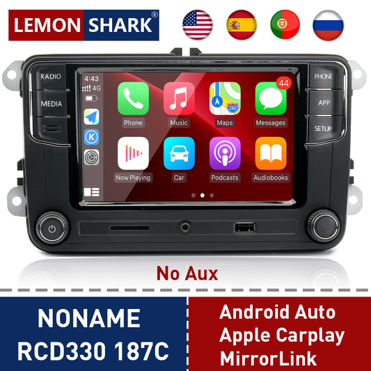 6.5" RCD330 Plus NONAME 6RF035187C Android Auto Carplay Navigation Car Radio Player For VW Tiguan Golf 5 6 MK5 MK6 Passat Polo