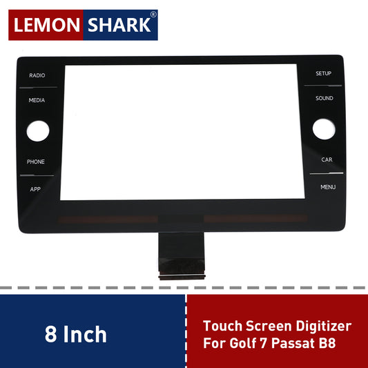 8 Inch Glass Touch Screen Panel Digitizer 60 Pins For VW MK7 Golf 7 Passat b8 Polo Mk6 5G6919605B