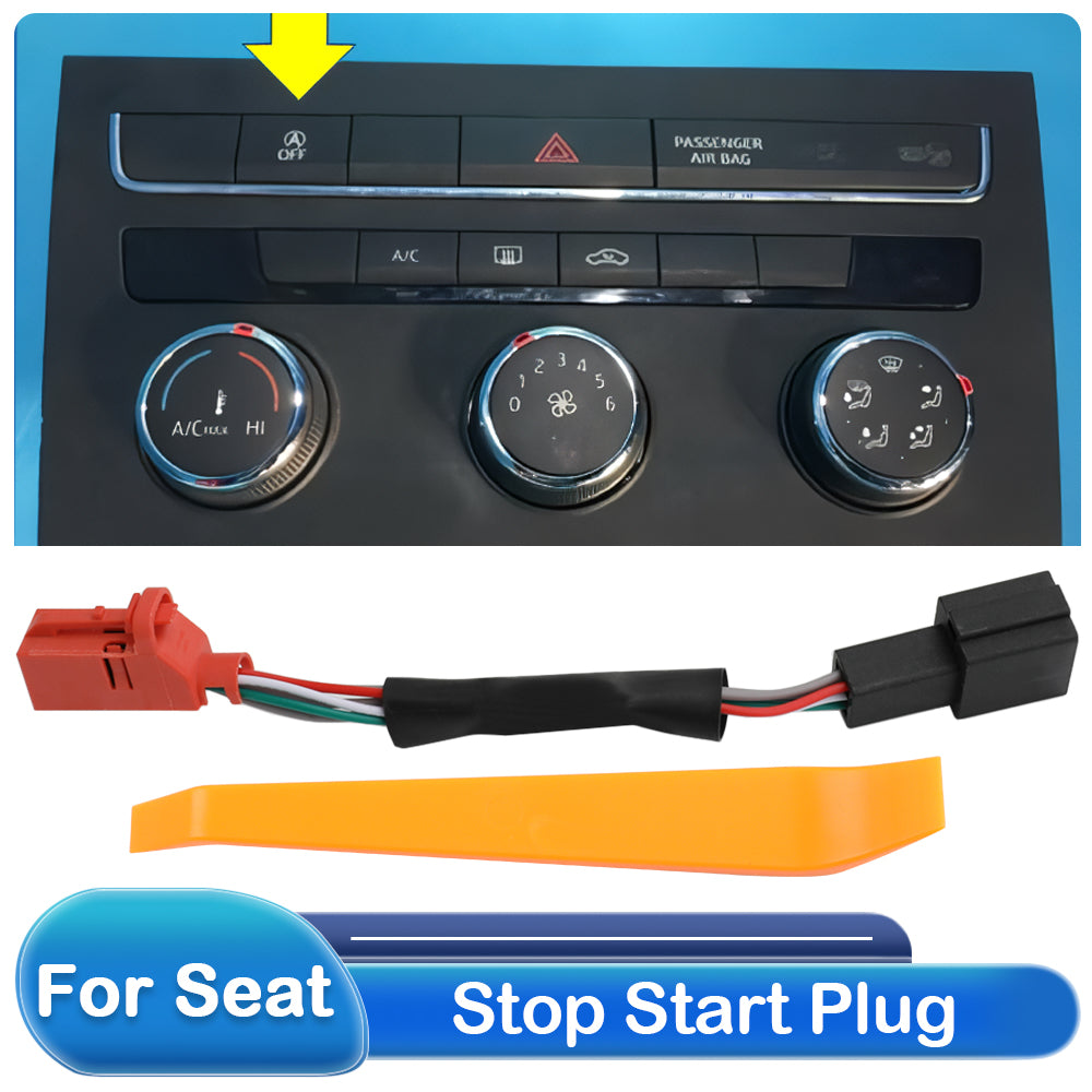 6 Pins Automatic Stop Start Engine System Off Device Control Sensor Plug Stop Cancel Cable For SEAT ATE LEON