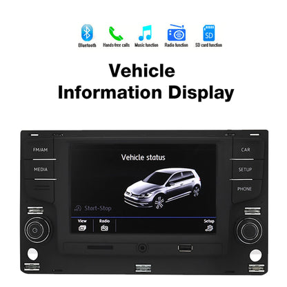 6.5 Screen Multimedia MirrorLink Android Auto Noname 5GD 035 280B Carplay MIB Car Radio With Extension For VW MQB Passat B8 Golf 7 MK7 VII