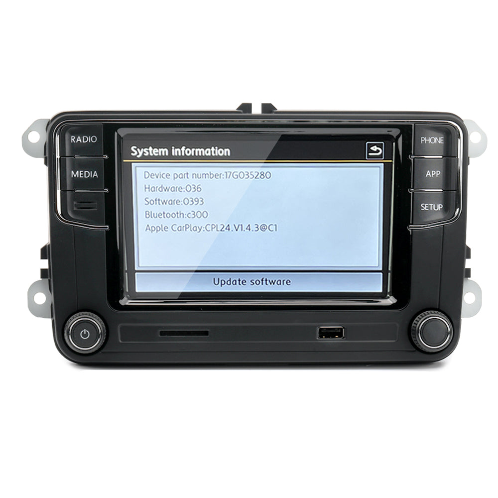 DS RCD360 17G035280 Carplay MirrorLink MIB Autoradio Car Radio For VW Polo Golf Passat B6 B7 Jetta MK5 MK6 Eos Bettle