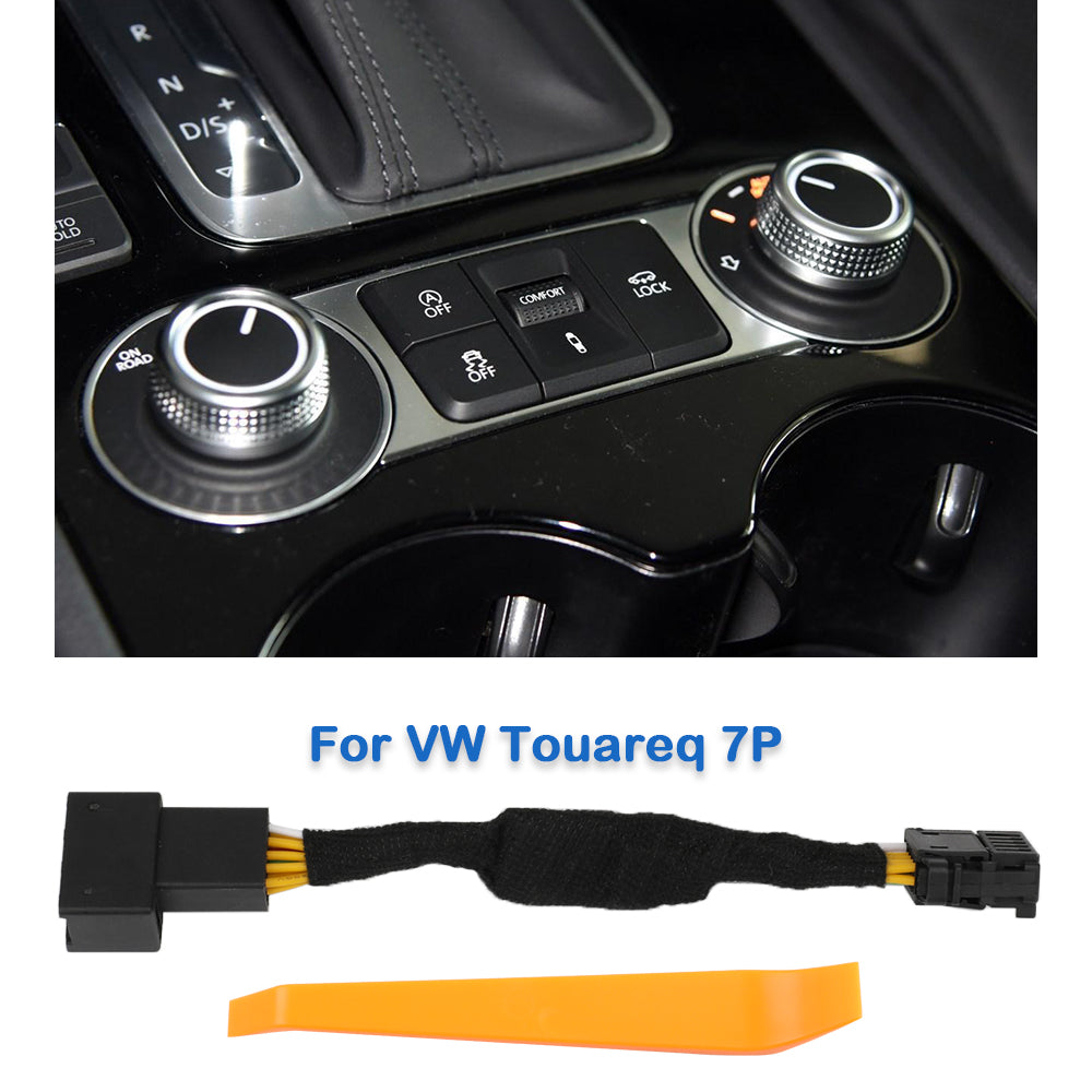 For VW Touareq 7P Automatic Stop Start Engine System Off Device Control Sensor Plug Stop Cancel Cable Memory Mode