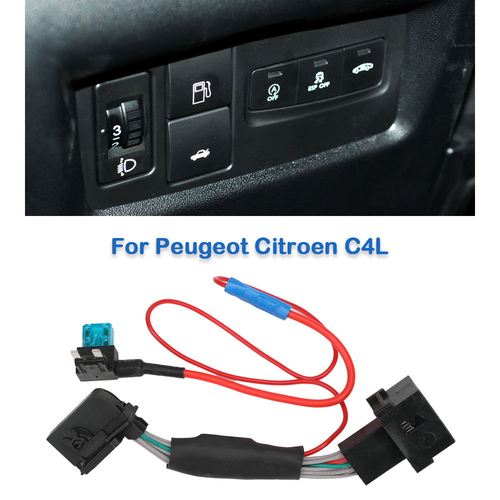 Car Automatic Stop Start Engine System Off Closer Control Sensor Plug Smart Stop Cancel For Peugeot Citroen C4L