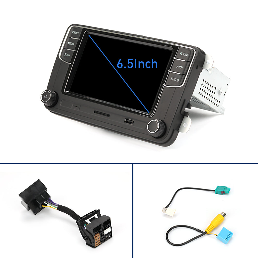 6.5 Inch Noname RCD410 PRO Multimedia Audio Stereo Android Auto Carplay Car Radio For Volkswagen Golf 5 6 Jetta Tiguan Passat Polo