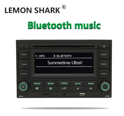 Green Llight Bluetooth RCN210 CD Player 31G 035185 Car radio USB MP3 AUX For VW skoda Polo 9N golf jta MK4 passat B5 RCN210