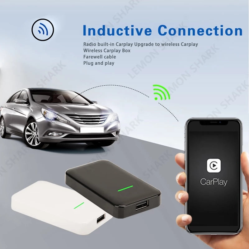 2.0 Wireless CarPlay Box Activator USB Convert factory wired CarPlay to wireless CarPlay RCD330 RCD360 with Carplay For VW Car