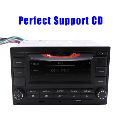 Car Radio Bluetooth RCN210 CD Player USB MP3 AUX 31G 035 185 For VW Polo 9N Golf Jetta MK4 Passat B5 RCN 210