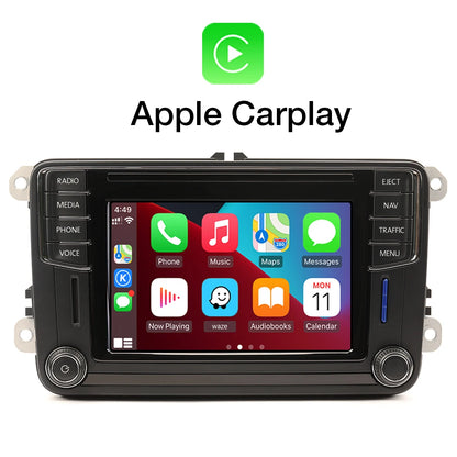 MIB Carplay Car Radio Android Auto 5C0035682G 6.5" Touch Screen OPS Headunit with CD SD for VW Passat Polo CC Tiguan Golf 5 6