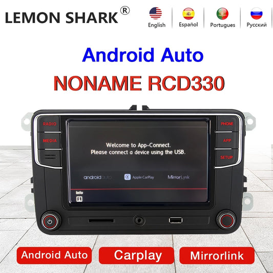 Android Auto Car Radio Carplay Navigation RCD330 NONAME 187G