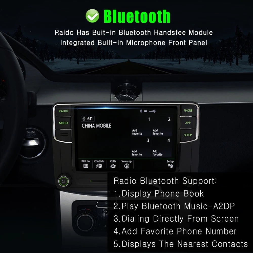 Mib Rcd360 Pro Carplay Radio Noname New Rcd330 Android Auto For Vw