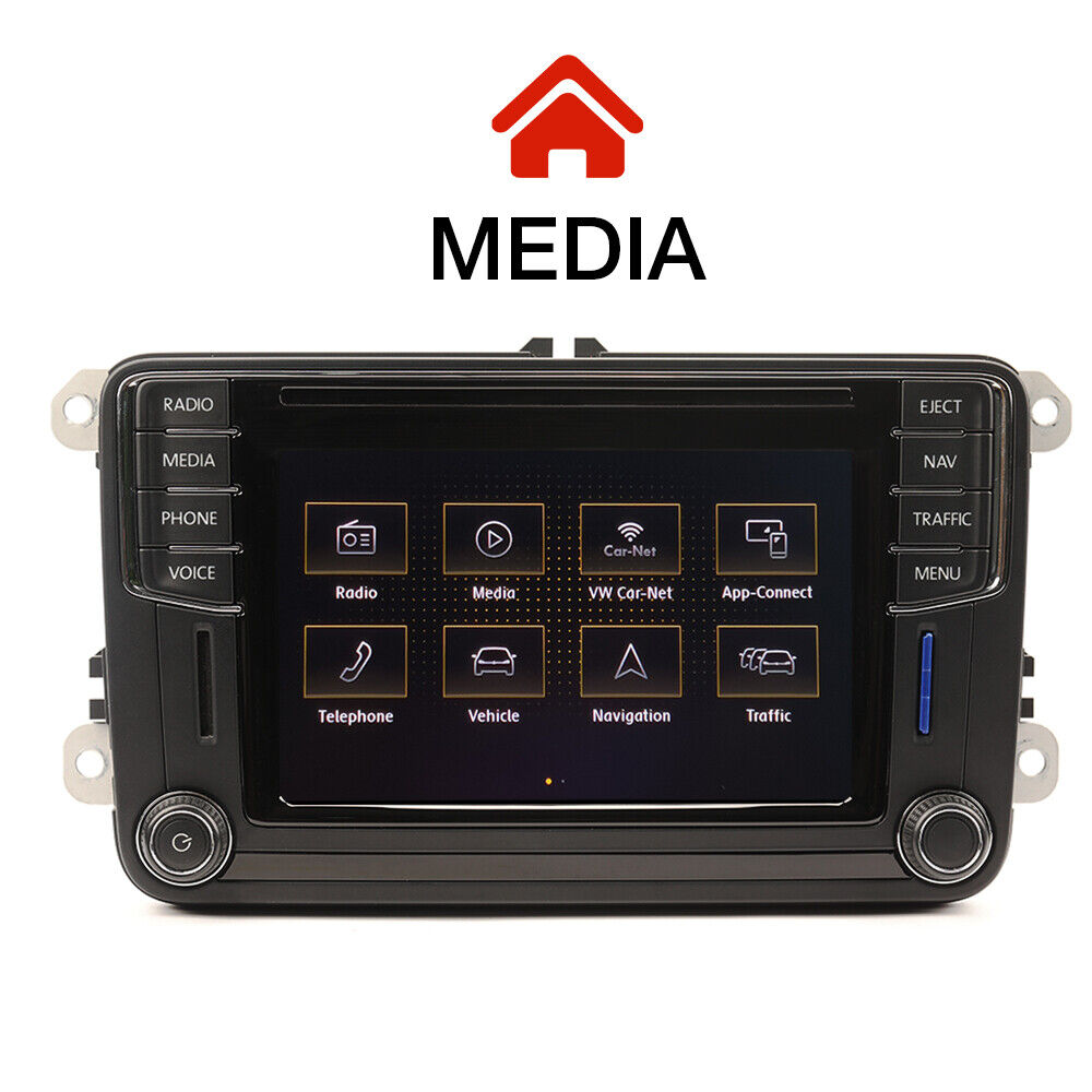 Mirrorlink Carplay Autoradio 5C0035682G 6.5 "Touch Screen OPS Met CD for Golf 5